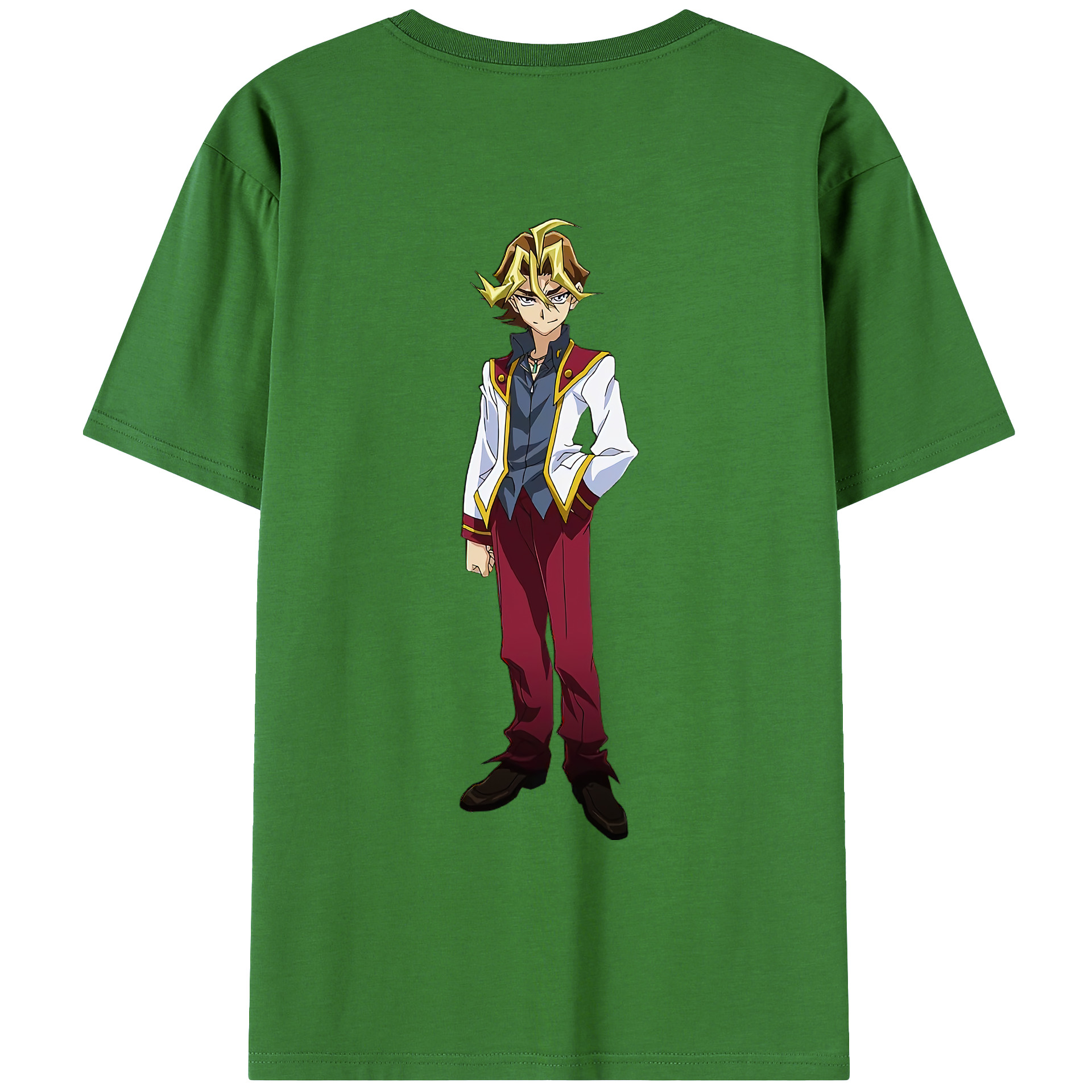 （画像用） 遊☆戯☆王 Yu-Gi-Oh! レディース半袖Tシャツ(バックプリント)